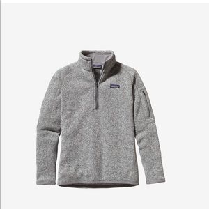 Patagonia Birch White Fleece Pullover